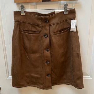Maurices Faux Suede Mini Skirt-Size 6